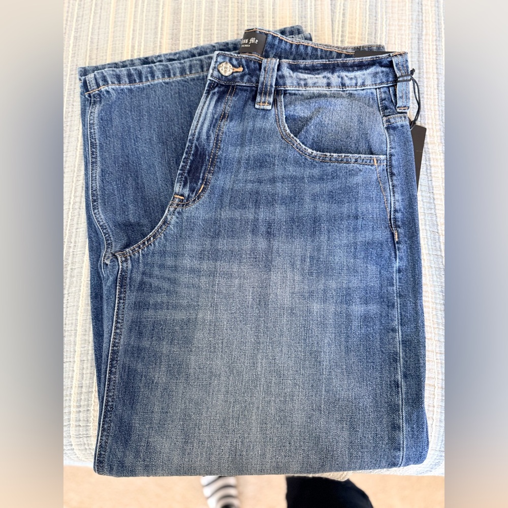 Miss me ultra baggy Classic Blue Denim Jeans